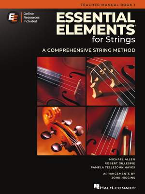 Essential Elements for Strings - Teacher Man. Bk 1