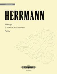 Hermann, Arnulf: alles gut (score)