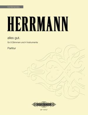 Hermann, Arnulf: alles gut (score)