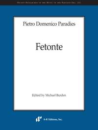 Pietro Domenico Paradies: Fetonte