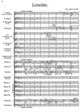 Bruch, Max: Leonidas Op. 66