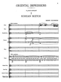 Eichheim, Henry: Oriental Impressions for orchestra