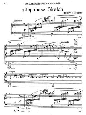 Eichheim, Henry: Oriental Impressions for piano (Piano Performance Score)