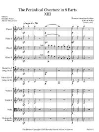 Erskine, Thomas A. / The Earl of Kelly: The Periodical Overture in 8 parts No. 13