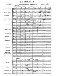 Hüe, Georges: Ballet Music from the opera 'Le Miracle'