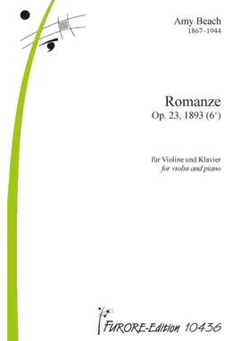 Beach, A M: Romanze op. 23
