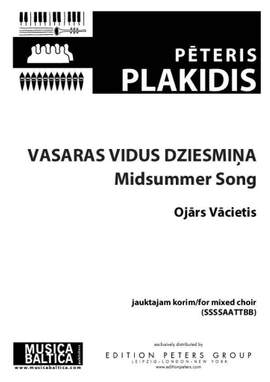 Plakidis, Peteris: Midsummer Song (SSSSAATTBB)
