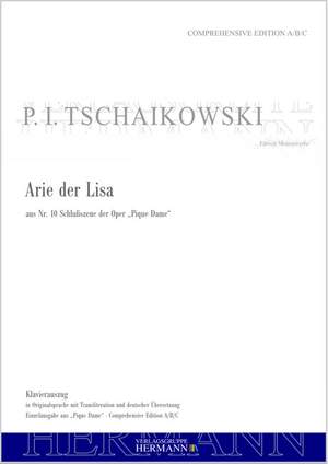 Tchaikovsky, P I: Pique Dame - Arie der Lisa (aus Nr. 10)
