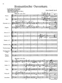 Rudorff, Ernst: Romantic Overture in A minor op. 45