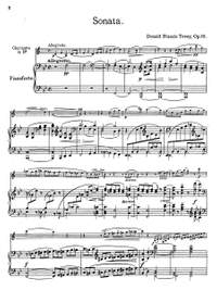 Tovey, Donald Francis: Sonata for Clarinet in Bb and Piano Op. 16