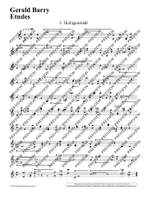 Barry, Gerald: Etudes Product Image