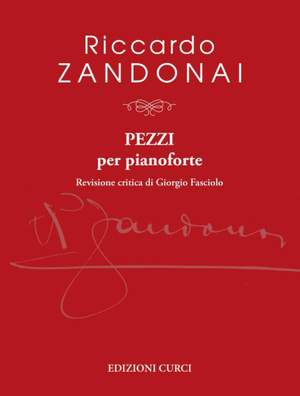 Riccardo Zandonai: Pezzi per pianoforte