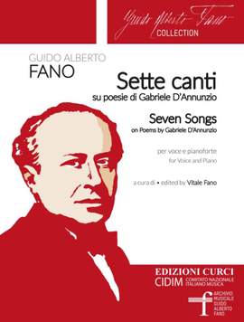 Guido Alberto Fano: Sette canti su poesie di Gabriele D'Annunzio