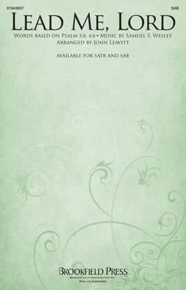 Samuel Wesley: Lead Me, Lord