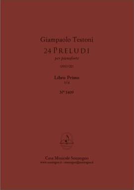 Giampaolo Testoni: 24 Preludi (Libro Primo)