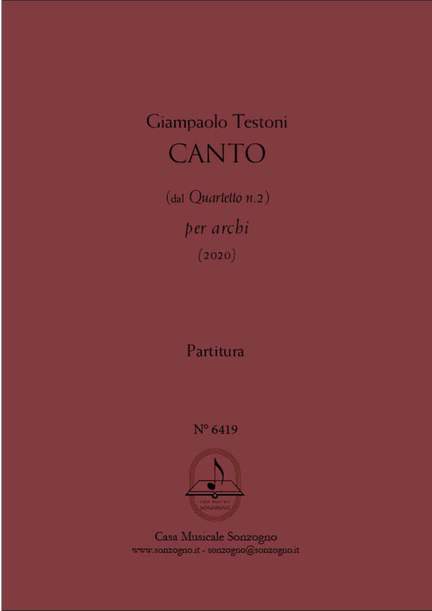 Giampaolo Testoni: Canto