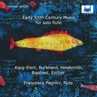 Early XXth Century Music for solo flute