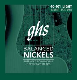 GHS Electric Bass Strings Pure Nickel Roundwound