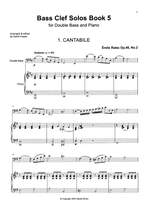 Bass Clef Solos Book 5 Product Image