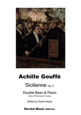 Achille Gouffe: Sicilienne Op.11