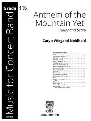 Neidhold, C W: Anthem of the Mountain Yeti G minor
