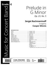 Minnis, C: Prelude in G Minor G minor