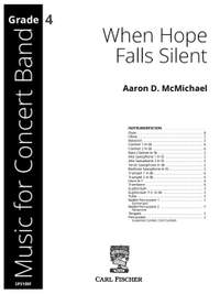 McMichael, A: When Hope Falls Silent G minor