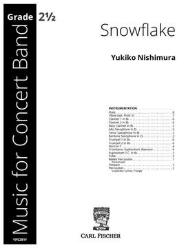 Nishimura, Y: Snowflake E flat major