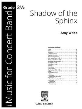 Webb, A: Shadow of the Sphinx C minor