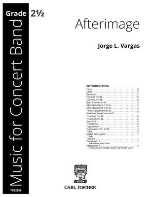 Vargas, J L: Afterimage G minor