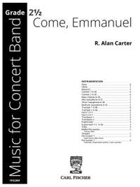 Carter, R A: Come, Emmanuel