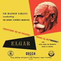 Purcell/Coates: Suite from the Dramatic Music; Elgar: Enigma Variations; Brahms: Four Serious Songs