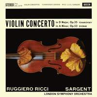Tchaikovsky: Violin Concerto; Dvorak: Violin Concerto