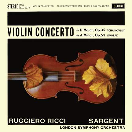 Tchaikovsky: Violin Concerto; Dvorak: Violin Concerto
