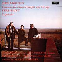 Stravinsky: Capriccio for Piano and Orchestra; Shostakovich: Concerto for piano, trumpet and strings