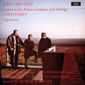 Stravinsky: Capriccio for Piano and Orchestra; Shostakovich: Concerto for piano, trumpet and strings