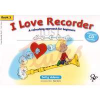 Adams, Sally: I Love Recorder Book 1 (10-Pack)