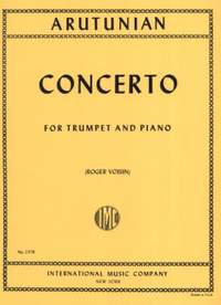 Arutiunian, A G: Concerto for Trumpet and Piano