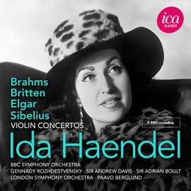 Britten, Brahms, Elgar & Sibelius: Violin Concertos