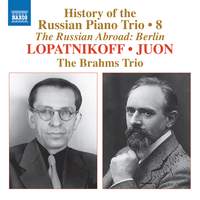 History of the Russian Piano Trio, Vol. 8