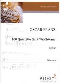 Franz, O: 100 Quartette 2 Vol. 2
