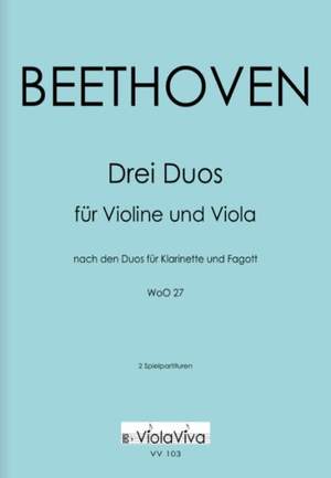 Beethoven, L v: Drei Duos WoO 27