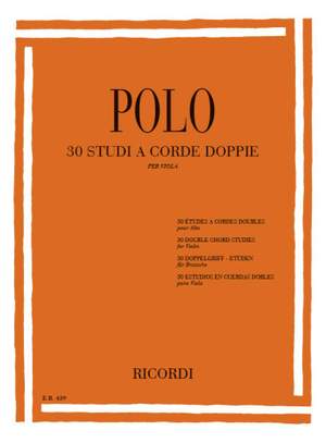 Enrico Polo: 30 Studi a corde doppie (Polo)