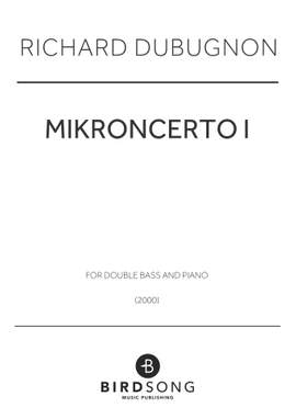 Richard Dubugnon: Mikroncerto I