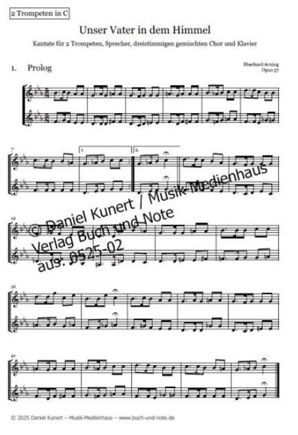 Arning, E: Unser Vater op. 57
