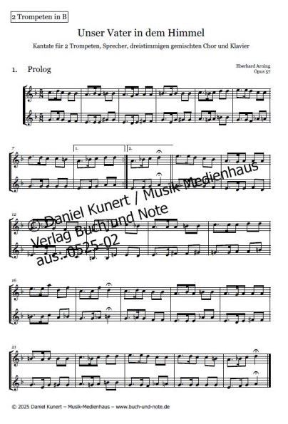 Arning, E: Unser Vater op. 57