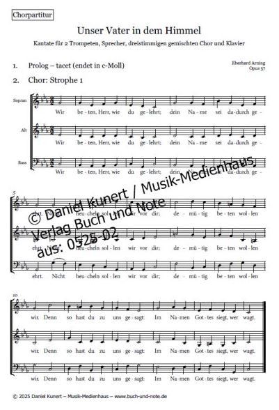 Arning, E: Unser Vater op. 57