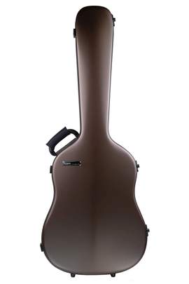 BAM Steels Hightech Dreadnought Guitar Case Brown