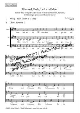 Arning, E: Himmel, Erde, Luft und Meer op. 54