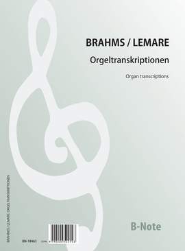 Brahms, J: Neun Orgeltranskriptionen